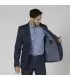 Americana Hombre 2 Boton Slim Fit Meeting 800009 Garys Lateral Marino