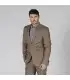 Americana Hombre 2 Boton Slim Fit Meeting 800009 Garys Frente Marron