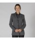 Americana Mujer 2 Botones Knitsuit 800023 Garys Frente Gris Melange