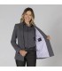 Americana Mujer 2 Botones Knitsuit 800023 Garys Lateral Gris Melange