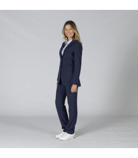 Americana Mujer 2 Botones Welfare 800027 Garys Lateral Marino