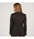 Americana Mujer 2 Botones Tecno 823100 Garys Parte Trasera Negro