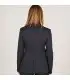 Americana Mujer 2 Botones Tecno 823100 Garys Parte Trasera Marino