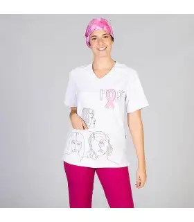 Blusa Unisex Hope 614800 Garys Frente Blanco
