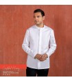 Chaqueta Cocina Unisex Osiris 930001 Garys Frente Blanco