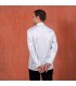 Chaqueta Cocina Unisex Osiris 930001 Garys Parte Trasera Blanco
