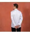 Chaqueta Cocina Unisex Osiris 930001 Garys Parte Trasera Blanco