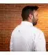 Chaqueta Cocina Unisex Anhur 930002 Garys Parte Trasera Blanco