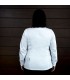 Chaqueta Cocina Mujer Eris 930004 Garys Parte Trasera Blanco