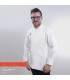 Chaqueta Cocina Unisex Anubis 930006 Garys Frente Blanco