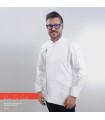 Chaqueta Cocina Unisex Anubis 930006 Garys Frente Blanco