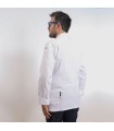 Chaqueta Cocina Unisex Anubis 930006 Garys Parte Trasera Blanco