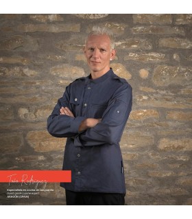 Chaqueta Cocina Unisex Odin 930008 Garys Frente Marino