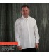 Chaqueta Cocina Unisex Jons 930012 Garys Frente Blanco