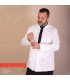 Chaqueta Cocina Unisex Erebo 930013 Garys Frente Blanco