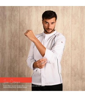 Chaqueta Cocina Unisex Apis 930016 Garys Frente Blanco
