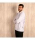 Chaqueta Cocina Unisex Apis 930016 Garys Lateral Blanco