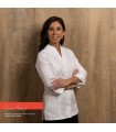Chaqueta Cocina Mujer Zaya 930019 Garys Frente Blanco