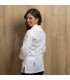 Chaqueta Cocina Mujer Zaya 930019 Garys Parte Trasera Blanco