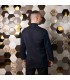 Chaqueta Cocina Unisex Amon 930021 Garys Parte Trasera Marino