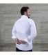 Chaqueta Cocina Unisex Momo 930022 Garys Parte Trasera Blanco