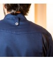 Chaqueta Cocina Unisex Sokar 930024 Garys Parte Trasera Marino