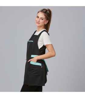 Casulla Bicolor Haya 200043 Garys Lateral Negro/Agua Marina