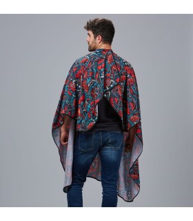 Capa De Peluqueria Estampada 350001 Garys Parte Trasera Estampado