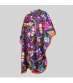 Capa De Peluqueria Infantil Estampada 350002 Garys Lateral Multicolor
