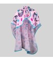 Capa De Peluqueria Infantil Estampada 350002 Garys Parte Trasera Rosa