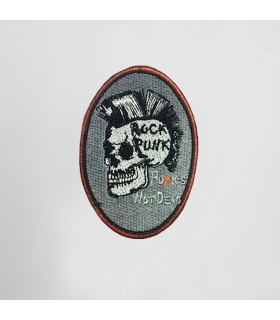 Escudo Rock Punk 390003 Garys Gris
