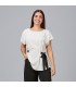 Blusa Mujer Lazo Zulia 600021 Garys Frente Blanco