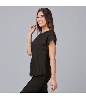 Blusa Mujer Pensamiento 600022 Garys Lateral Negro