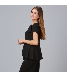 Blusa Mujer Veza 600026 Garys Lateral Negro