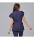 Blusa Mujer Loto X Linen 600027 Garys Parte Trasera Marino