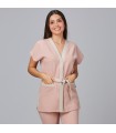Blusa Mujer Loto X Linen 600027 Garys Frente Nude