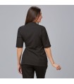 Blusa Cruzada Mujer Bugula 600029 Garys Parte Trasera Negro