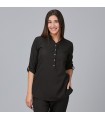 Blusa Mujer Cuello Mao Vinca 600041 Garys