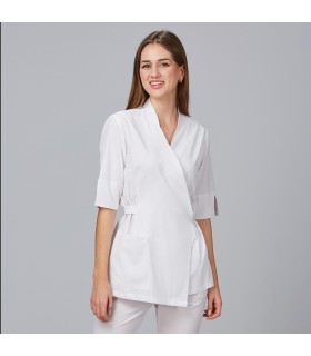 Blusa Kimono Mujer Cardota 600042 Garys Frente Blanco