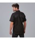 Camisa Unisex 4 Bolsillos Aciron 600054 Garys Parte Trasera Negro