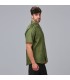Camisa Unisex 4 Bolsillos Aciron 600054 Garys Lateral Verde Caqui