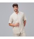 Chaqueta Hombre Ciclamen X Linen 600059 Garys Frente Beige