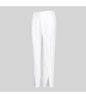 Pantalon Mujer Abertura Central En Bajo 700036 Garys Lateral Blanco