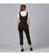Mono Mujer Punto Crepe Grueso 700041 Garys Parte Trasera Negro