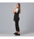 Mono Mujer Punto Crepe Grueso 700041 Garys Lateral Negro