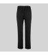 Pantalon Mujer Bielastico Bajo Vuelto 700049 Garys Parte Trasera Negro
