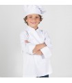 Chaqueta Cocinero Infantil Blanco 950100 Garys Frente Blanco
