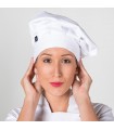 Gorro Gran Chef Blanco Con Velcro 445V00 Garys Blanco