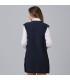 Chaleco Punto Mujer 120001 Garys Parte Trasera Marino