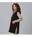 Chaleco Punto Mujer 120001 Garys Lateral Negro